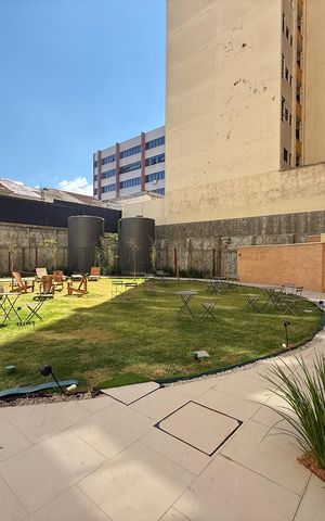 Apartamento à venda com 28m², 1 quarto e sem vaga