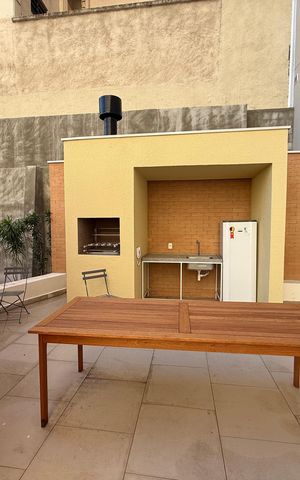Apartamento à venda com 28m², 1 quarto e sem vaga