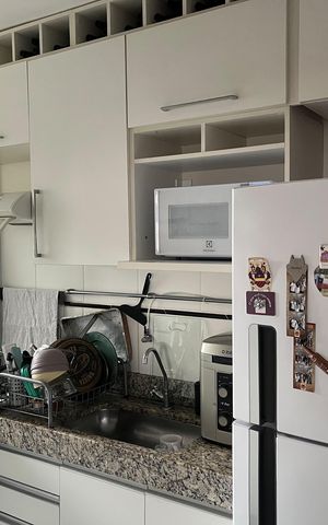 Casa de condomínio à venda com 44m², 2 quartos e 1 vaga Casa de condomínio à venda com 44m², 2 quartos e 1 vagaCozinha