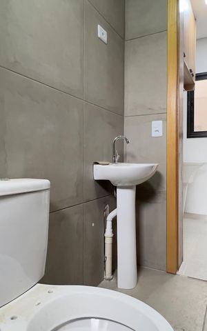 Apartamento para alugar com 30m², 1 quarto e 1 vaga Apartamento para alugar com 30m², 1 quarto e 1 vagaBanheiro