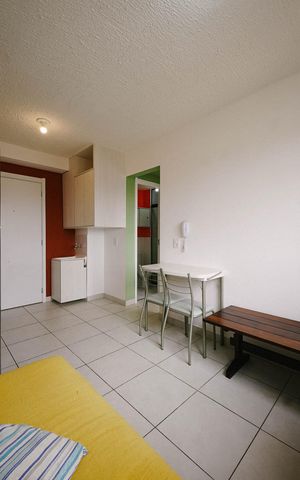 Apartamento à venda com 33m², 2 quartos e sem vagaSala/Cozinha e Área de Serviço