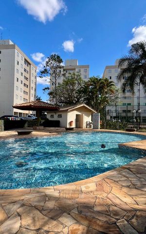 Apartamento à venda com 60m², 2 quartos e 1 vaga Apartamento à venda com 60m², 2 quartos e 1 vagaÁrea comum - Piscina
