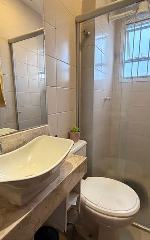 Apartamento à venda com 120m², 3 quartos e 1 vaga Apartamento à venda com 120m², 3 quartos e 1 vagaBanheiro