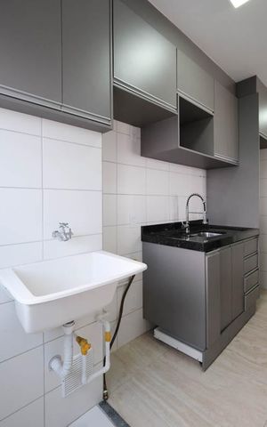 Apartamento à venda com 39m², 2 quartos e 1 vagaSala/Cozinha