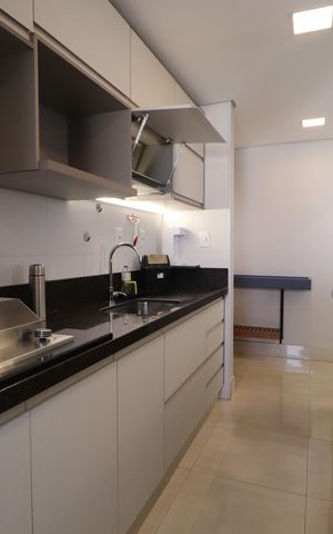 Apartamento para alugar com 73m², 2 quartos e 2 vagasCozinha