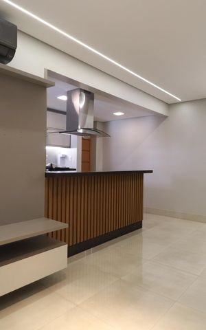 Apartamento para alugar com 73m², 2 quartos e 2 vagasSala