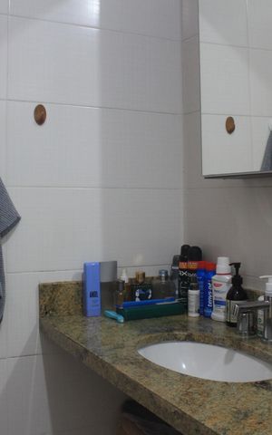 Apartamento à venda com 130m², 3 quartos e 2 vagasBanheiro da Suíte 2