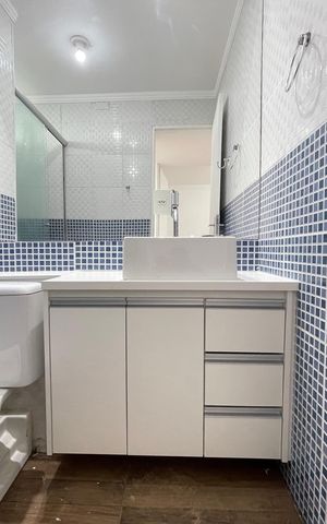 Apartamento para alugar com 49m², 2 quartos e 1 vaga Apartamento para alugar com 49m², 2 quartos e 1 vagaBanheiro