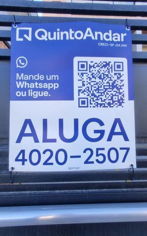 Apartamento para alugar com 30m², 1 quarto e 1 vaga Apartamento para alugar com 30m², 1 quarto e 1 vagaPlaca