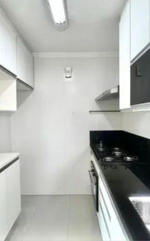 Apartamento para alugar com 82m², 3 quartos e 2 vagas Apartamento para alugar com 82m², 3 quartos e 2 vagasCozinha e Área de Serviço