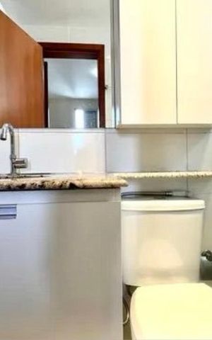 Apartamento para alugar com 82m², 3 quartos e 2 vagas Apartamento para alugar com 82m², 3 quartos e 2 vagasBanheiro