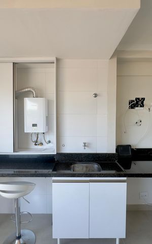 Studio para alugar com 30m², 1 quarto e 1 vaga Studio para alugar com 30m², 1 quarto e 1 vagaÁrea de Serviço