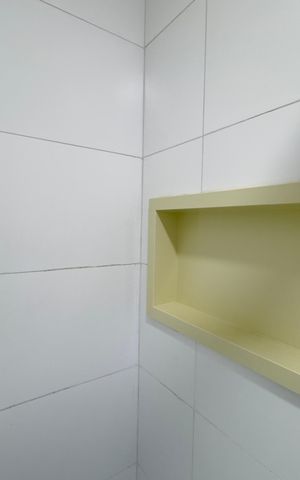 Studio para alugar com 30m², 1 quarto e 1 vaga Studio para alugar com 30m², 1 quarto e 1 vagaBanheiro