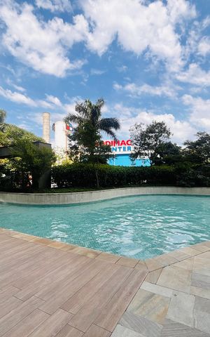 Apartamento para alugar com 41m², 1 quarto e 1 vaga Apartamento para alugar com 41m², 1 quarto e 1 vagaÁrea comum - Piscina