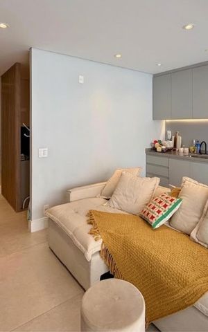 Apartamento à venda com 47m², 1 quarto e 1 vaga Apartamento à venda com 47m², 1 quarto e 1 vagaSala