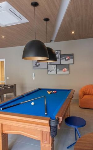 Apartamento à venda com 47m², 1 quarto e 1 vaga Apartamento à venda com 47m², 1 quarto e 1 vagaÁrea comum
