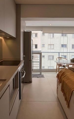 Apartamento à venda com 47m², 1 quarto e 1 vaga Apartamento à venda com 47m², 1 quarto e 1 vagaCozinha