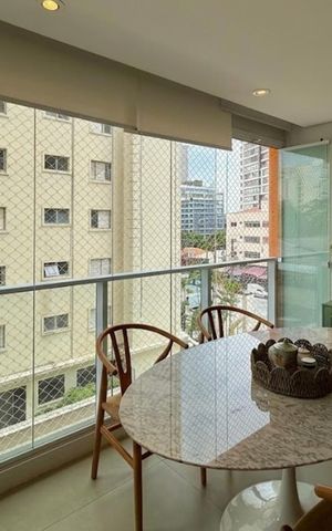 Apartamento à venda com 47m², 1 quarto e 1 vaga Apartamento à venda com 47m², 1 quarto e 1 vagaVaranda