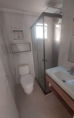 Apartamento para alugar com 55m², 2 quartos e 1 vagaBanheiro 