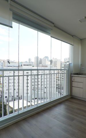 Apartamento para alugar com 62m², 1 quarto e 1 vagaVaranda