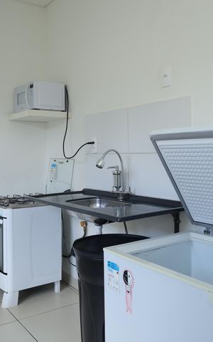 Apartamento à venda com 25m², 1 quarto e sem vagaÁrea comum - Salão de festas