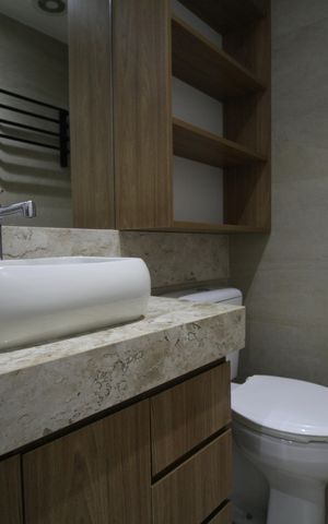 Apartamento para alugar com 51m², 2 quartos e 1 vagaBanheiro 1