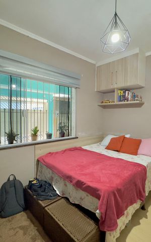 Casa para alugar com 125m², 2 quartos e 2 vagas Casa para alugar com 125m², 2 quartos e 2 vagasQuarto 1