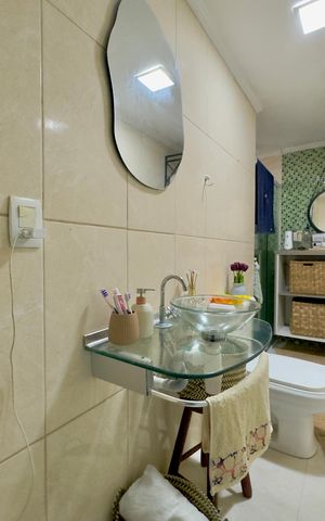 Casa para alugar com 125m², 2 quartos e 2 vagas Casa para alugar com 125m², 2 quartos e 2 vagasBanheiro 1