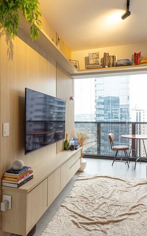Apartamento à venda com 33m², 1 quarto e 1 vaga