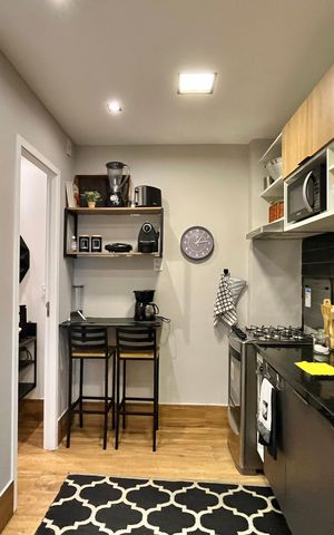 Apartamento para alugar com 54m², 1 quarto e sem vaga Apartamento para alugar com 54m², 1 quarto e sem vagaCozinha