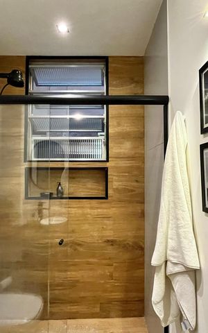 Apartamento para alugar com 54m², 1 quarto e sem vaga Apartamento para alugar com 54m², 1 quarto e sem vagaBanheiro da suíte