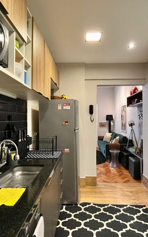 Apartamento para alugar com 54m², 1 quarto e sem vaga Apartamento para alugar com 54m², 1 quarto e sem vagaCozinha