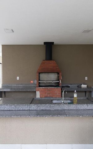 Apartamento para alugar com 41m², 2 quartos e 1 vaga Apartamento para alugar com 41m², 2 quartos e 1 vagaÁrea comum - Churrasqueira