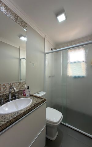 Apartamento à venda com 91m², 2 quartos e 2 vagas Apartamento à venda com 91m², 2 quartos e 2 vagasSuíte 1 Banheiro