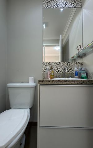 Apartamento à venda com 91m², 2 quartos e 2 vagas Apartamento à venda com 91m², 2 quartos e 2 vagasSuíte 2 Banheiro