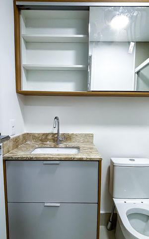 Studio à venda com 24m², 1 quarto e sem vaga