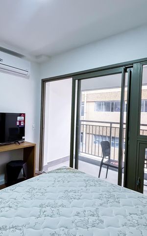 Studio à venda com 24m², 1 quarto e sem vaga