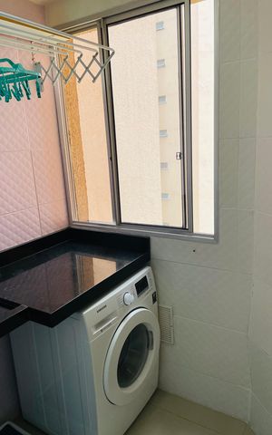 Apartamento para alugar com 55m², 2 quartos e 1 vaga Apartamento para alugar com 55m², 2 quartos e 1 vagaÁrea de serviço