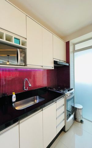 Apartamento para alugar com 55m², 2 quartos e 1 vaga Apartamento para alugar com 55m², 2 quartos e 1 vagaSala/Cozinha