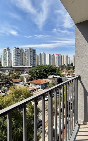 Apartamento para alugar com 28m², 1 quarto e sem vaga Apartamento para alugar com 28m², 1 quarto e sem vagaSacada