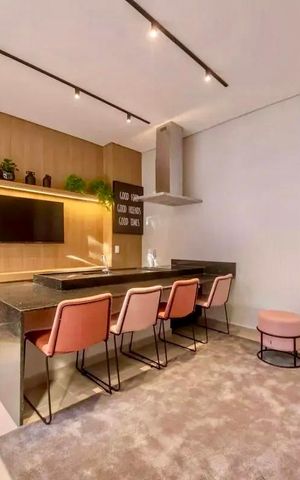 Apartamento para alugar com 28m², 1 quarto e sem vaga Apartamento para alugar com 28m², 1 quarto e sem vagaSalão de Festas