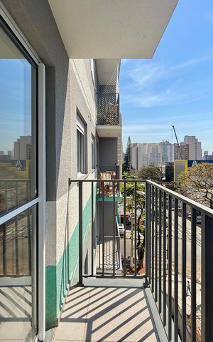 Apartamento para alugar com 28m², 1 quarto e sem vaga Apartamento para alugar com 28m², 1 quarto e sem vagaSacada