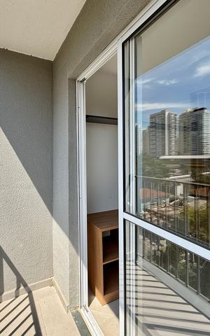 Apartamento para alugar com 28m², 1 quarto e sem vaga Apartamento para alugar com 28m², 1 quarto e sem vagaSacada