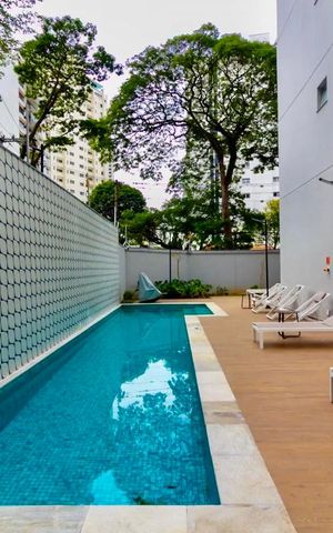 Apartamento para alugar com 28m², 1 quarto e sem vaga Apartamento para alugar com 28m², 1 quarto e sem vagaPiscina