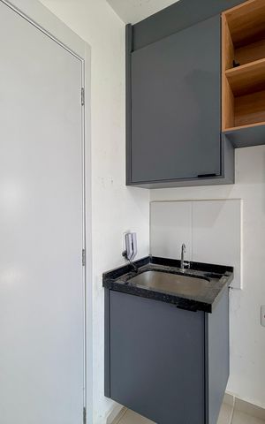 Apartamento para alugar com 28m², 1 quarto e sem vaga Apartamento para alugar com 28m², 1 quarto e sem vagaÁrea de Serviço