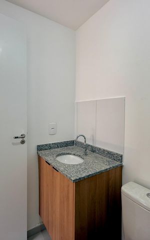 Apartamento para alugar com 28m², 1 quarto e sem vaga Apartamento para alugar com 28m², 1 quarto e sem vagaBanheiro Suite