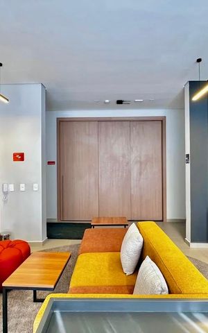 Apartamento para alugar com 28m², 1 quarto e sem vaga Apartamento para alugar com 28m², 1 quarto e sem vagaCoworking