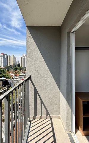 Apartamento para alugar com 28m², 1 quarto e sem vaga Apartamento para alugar com 28m², 1 quarto e sem vagaSacada