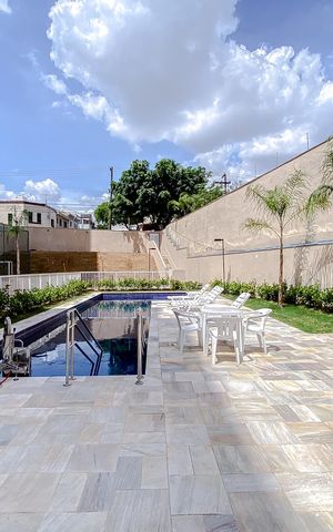 Apartamento para alugar com 35m², 2 quartos e sem vagaÁrea comum - Piscina