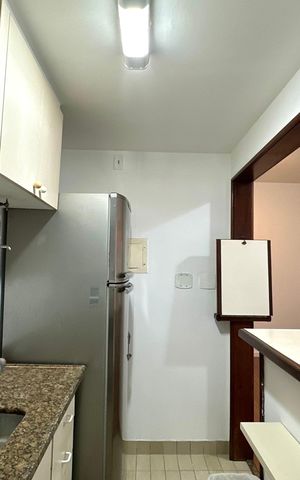 Apartamento para alugar com 47m², 1 quarto e 1 vaga